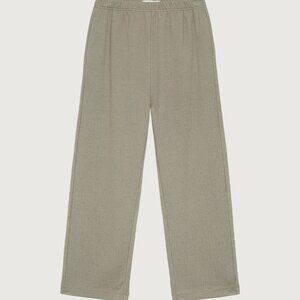 OAK + FORT Elastic Waist Pants Green